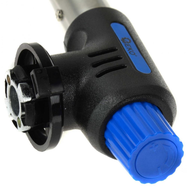 Spájkovacia lampa na plynovú kartušu 225g, piezo zapaľovanie, GEKO 4