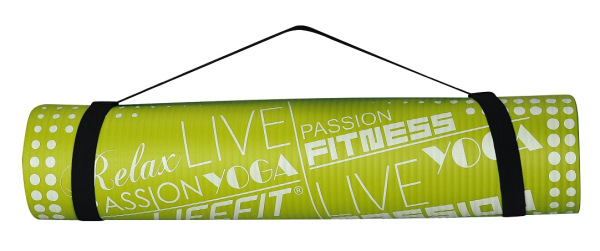 YOGA MAT EXKLUZIV,100x58x1,zelena 2