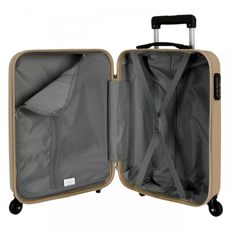 ROLL ROAD Flex Champagne, ABS Cestovný kufor, 55x38x20cm, 35L, 5849169 (small) 4