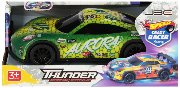 Pretekárske auto so svetlom a zvukom 3