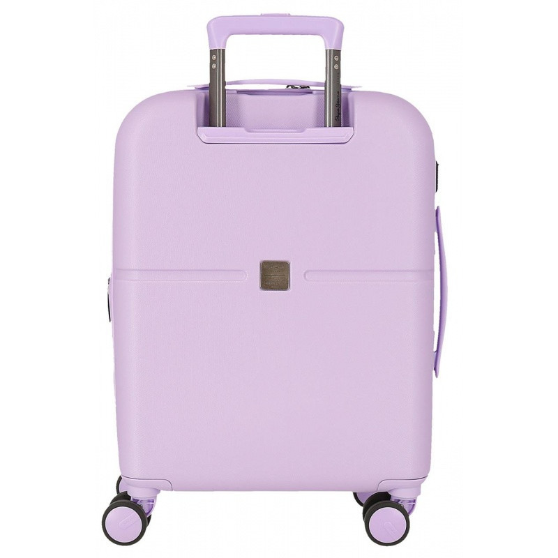 ABS Cestovný kufor PEPE JEANS ACCENT Lila, 55x40x20cm, 37L, 7699135 (small) 2