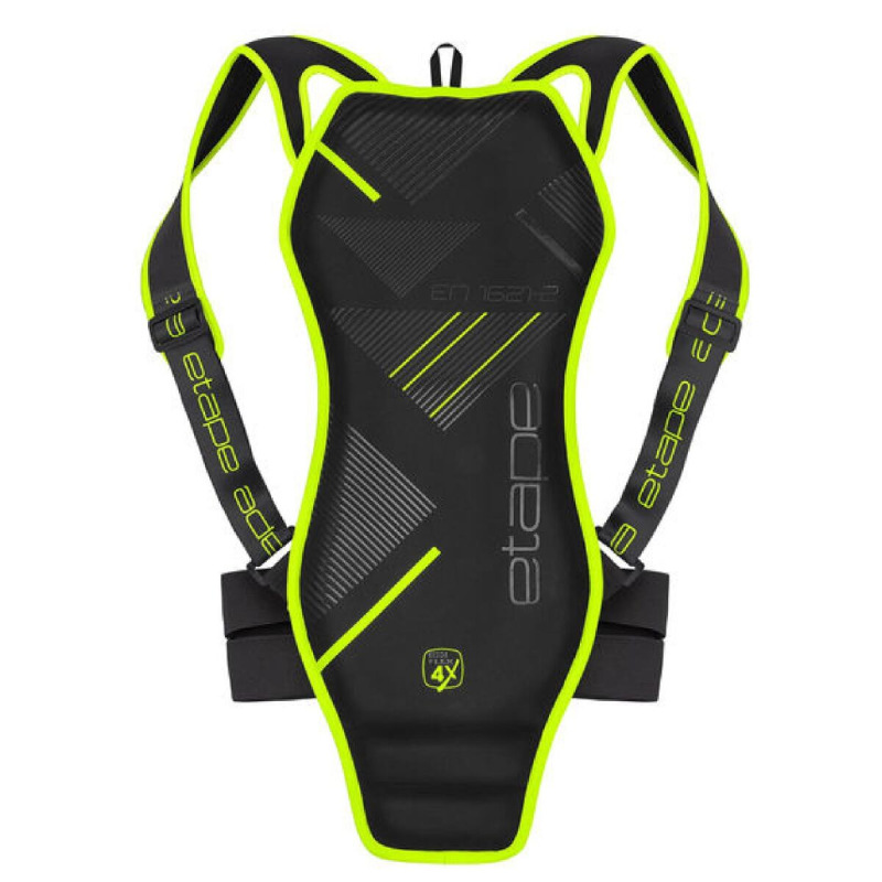 Spine chránič chrbtice čierna-žltá fluo