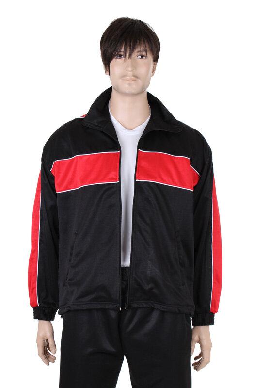 Merco TJ-2 športová bunda čierno-červená, veľ. 128