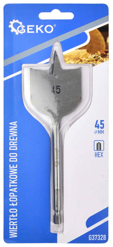 Vrták do dreva 45x152 mm plochý, GEKO 1