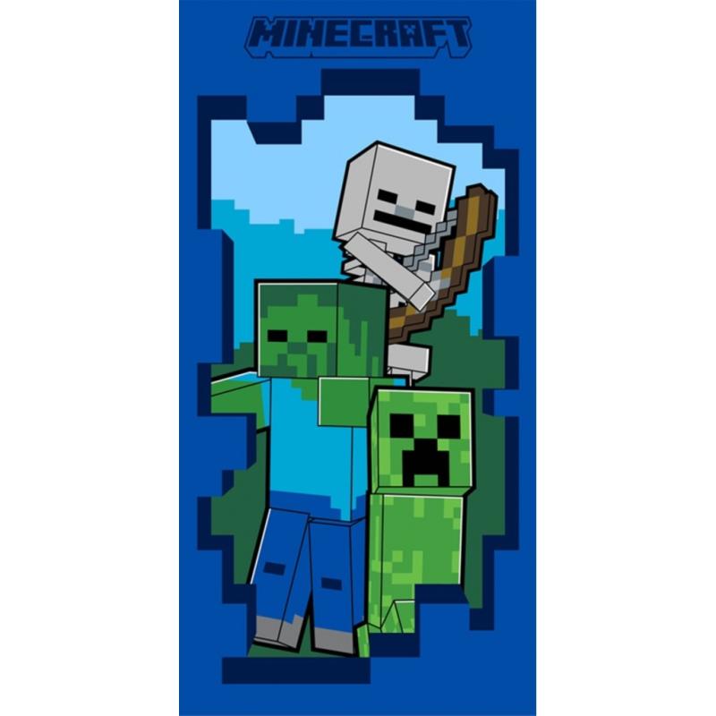 CARBOTEX Detský uterák 30/50cm Minecraft, MC231512