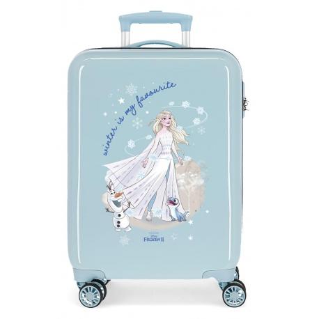 JOUMMA BAGS detský ABS cestovný kufor DISNEY FROZEN Winter, 55x38x20cm, 34L, 2311421