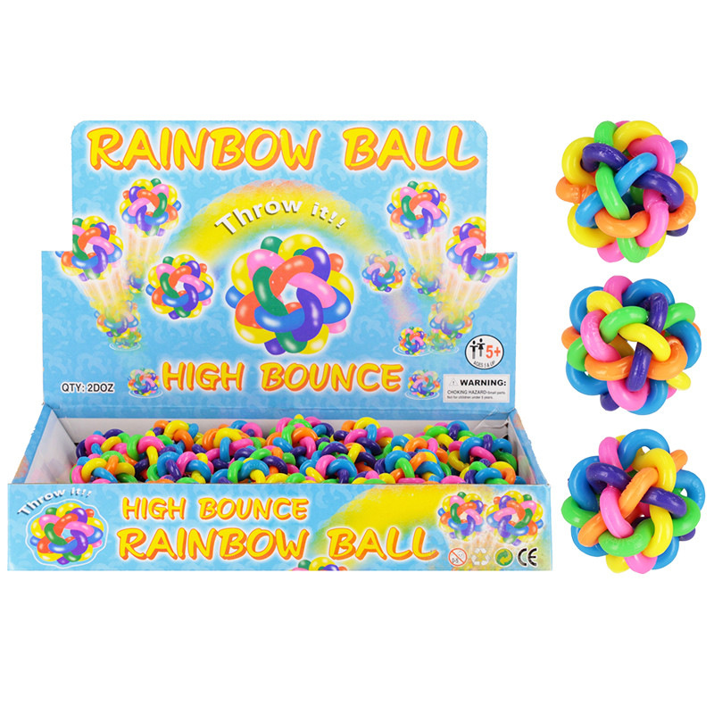 Skákacia farebná loptička