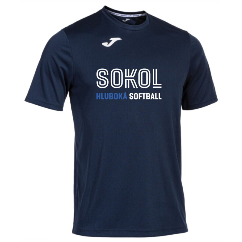 Joma Combi Short Sleeve T-shirt pánske triko navy veľ. XXS 3