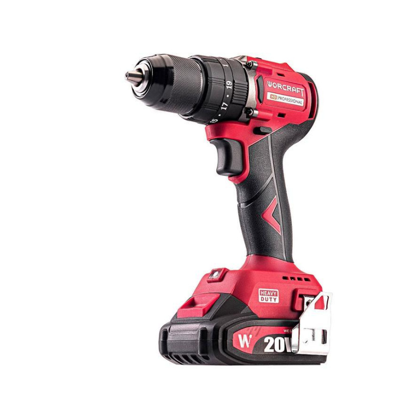 Skrutkovač Worcraft CHD-S20LiBC ShareSYS, 20V, 60Nm, bezuhlíkový