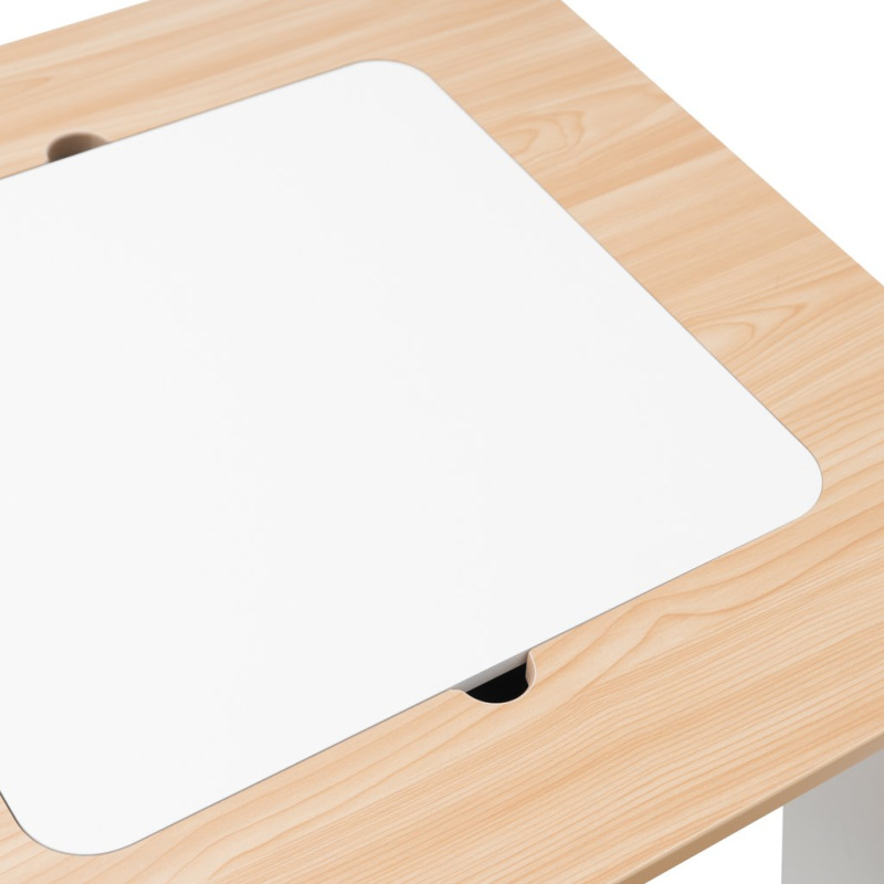 Detský stôl a stolička Baby Mix Leaf Natural 1