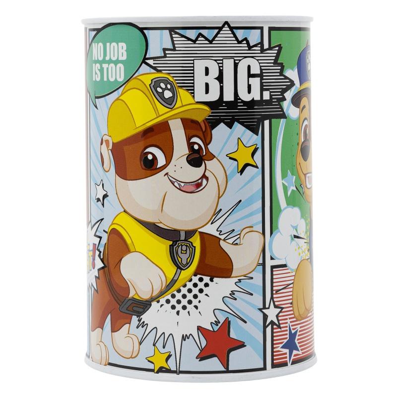 STOR Plechová pokladnička PAW PATROL Mega, 44765