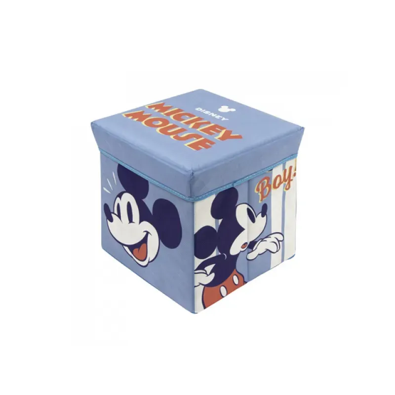 Úložný box s vrchnákom / taburetka  2v1 MICKEY MOUSE, WD14433