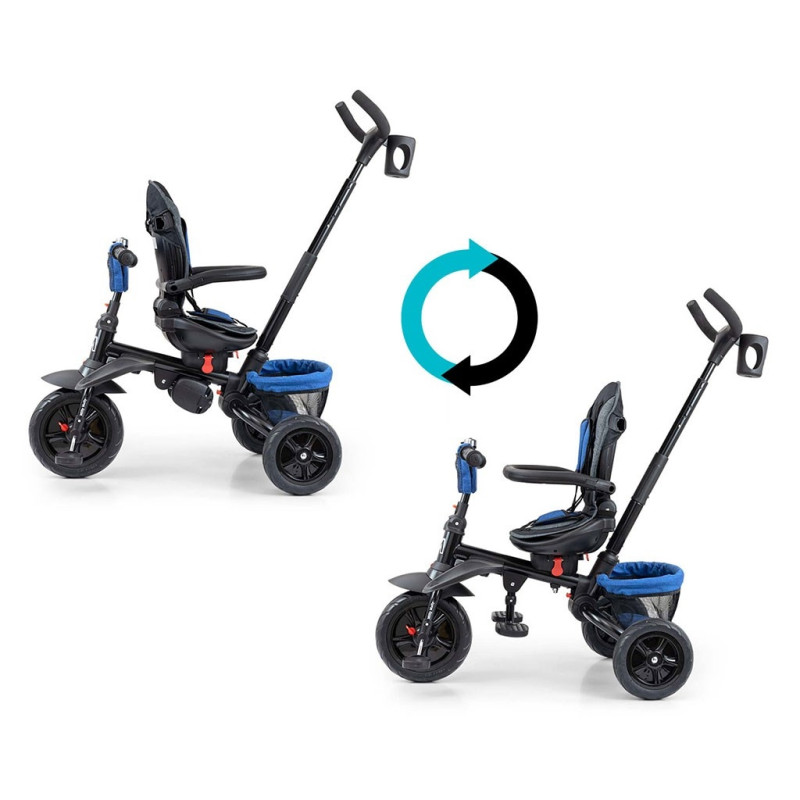 Detská trojkolka 6v1 Milly Mally Stanley navy-black 5