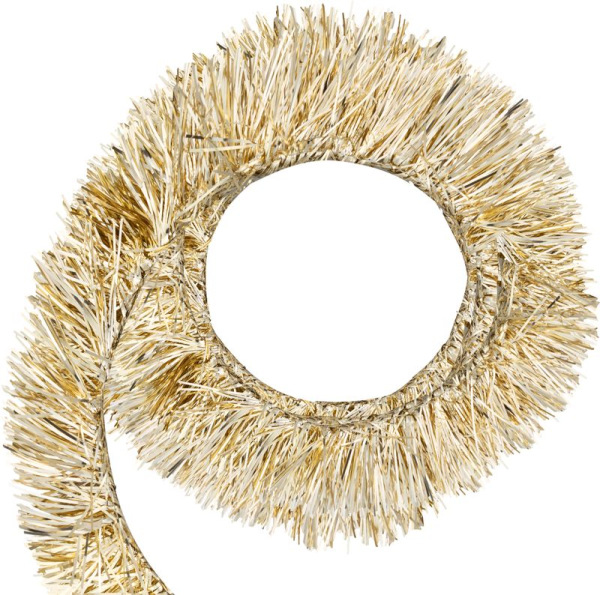 Girlanda, 9cm x 10m, champagne