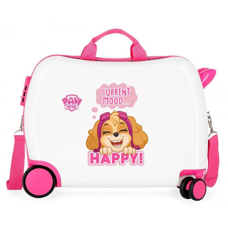 JOUMMA BAGS cestovný kufor na kolieskach / odrážadlo PAW PATROL Blanco, 38L, 2199828