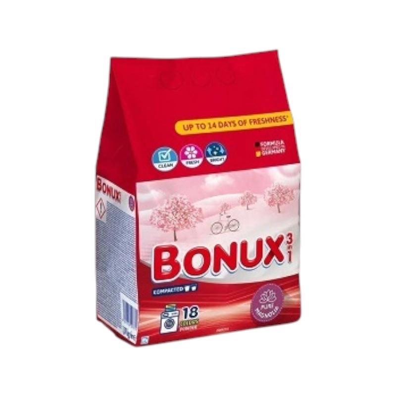 Bonux prací prášok Magnolia 3v1 1,17kg
