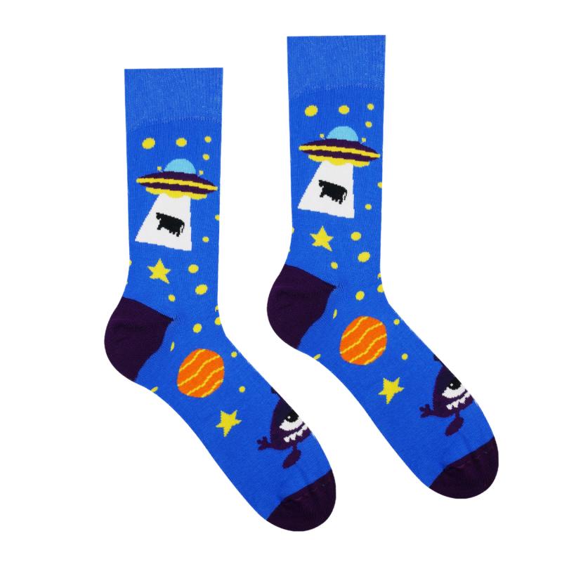Hesty Socks Veselé ponožky Ufo – Detské 25-29