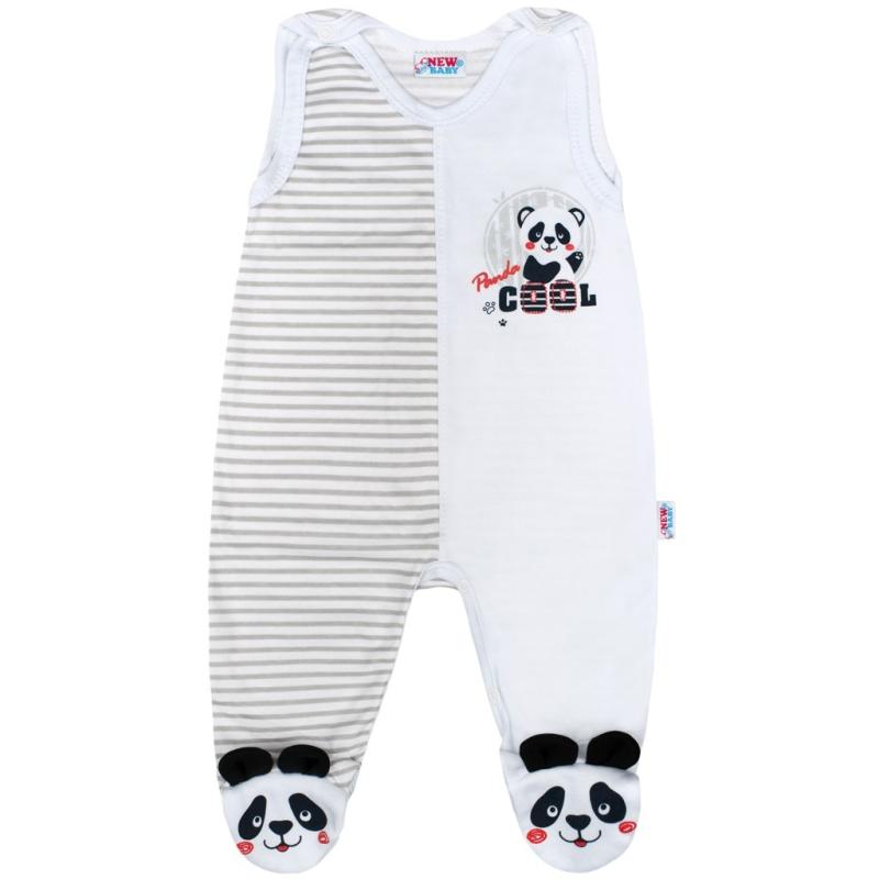 Dojčenské dupačky New Baby Panda 62 (3-6m)