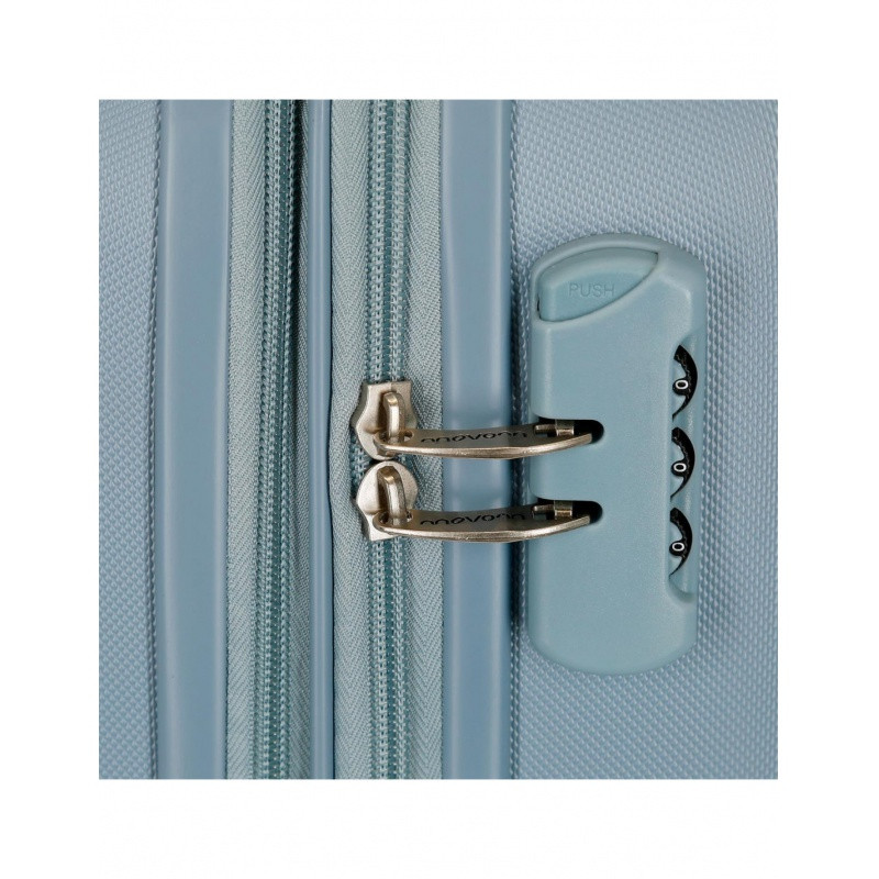 Cestovný kufor MOVOM Riga Sky Blue, 55x40x20cm, 37L (45L), 5998663 (small exp.) 8