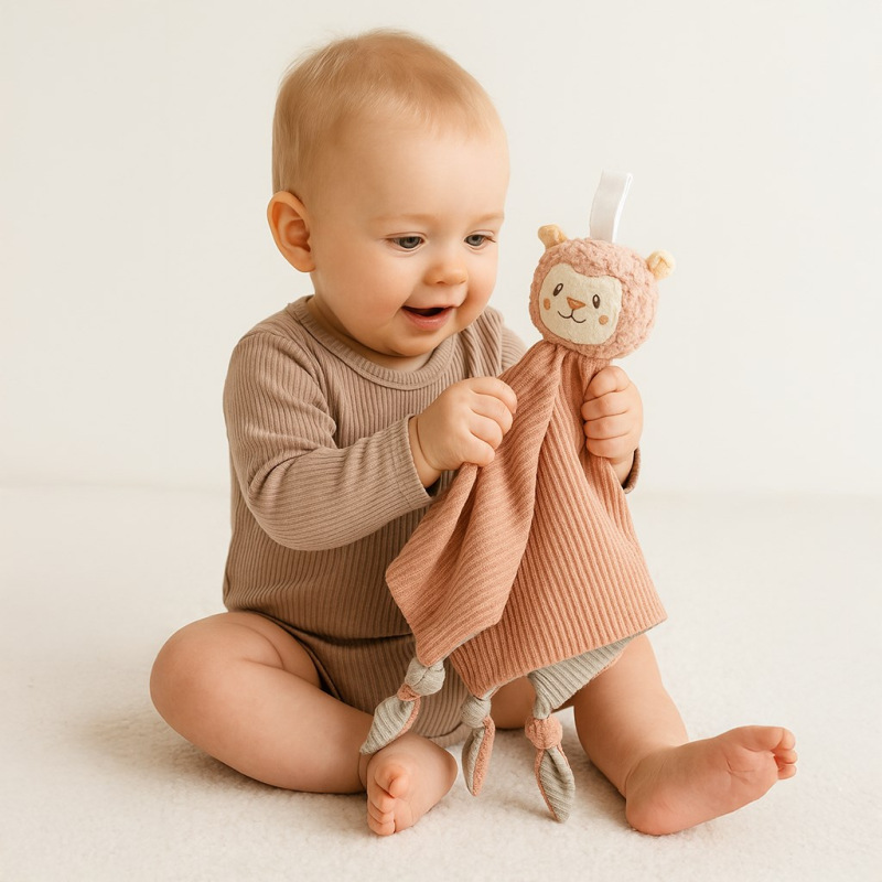 Plyšová hračka usínačik New Baby Lama 2