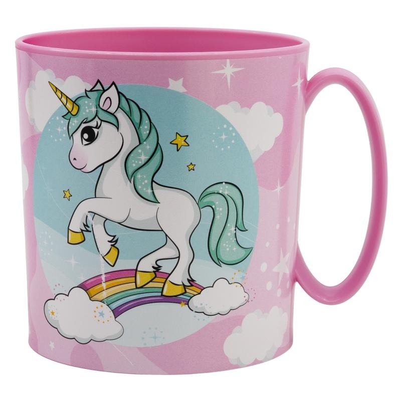 STOR Plastový hrnček UNICORN, 350ml, 09710