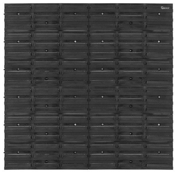 Dielenská tabuľa na náradie, 780x780 mm + 82 ks príslušenstvo, GEKO 6
