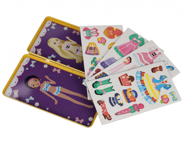 Magnetická hra Obliekanie pre dievčatá 1