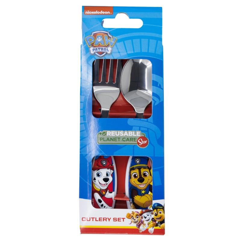 STOR Detský príbor PAW PATROL (vidlička a lyžička), 74618