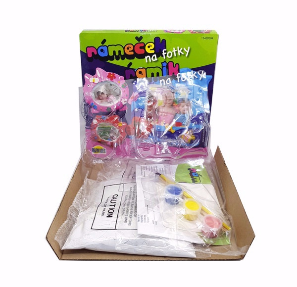 Rámik na fotografie - urob a pomaľuj 1