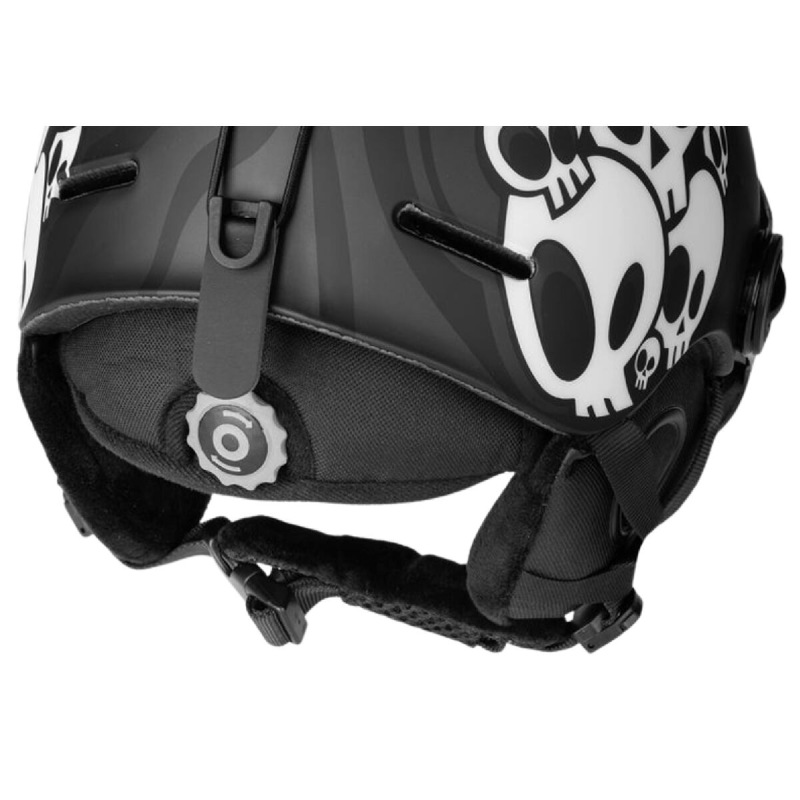 Speedy PRO detská lyžiarska prilba čierna-biela 2