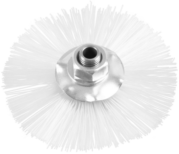 Ružica KOVO.B 160 mm, silon, ružica pružinová, komínová, strojček, 6 ram, na vymetanie komína