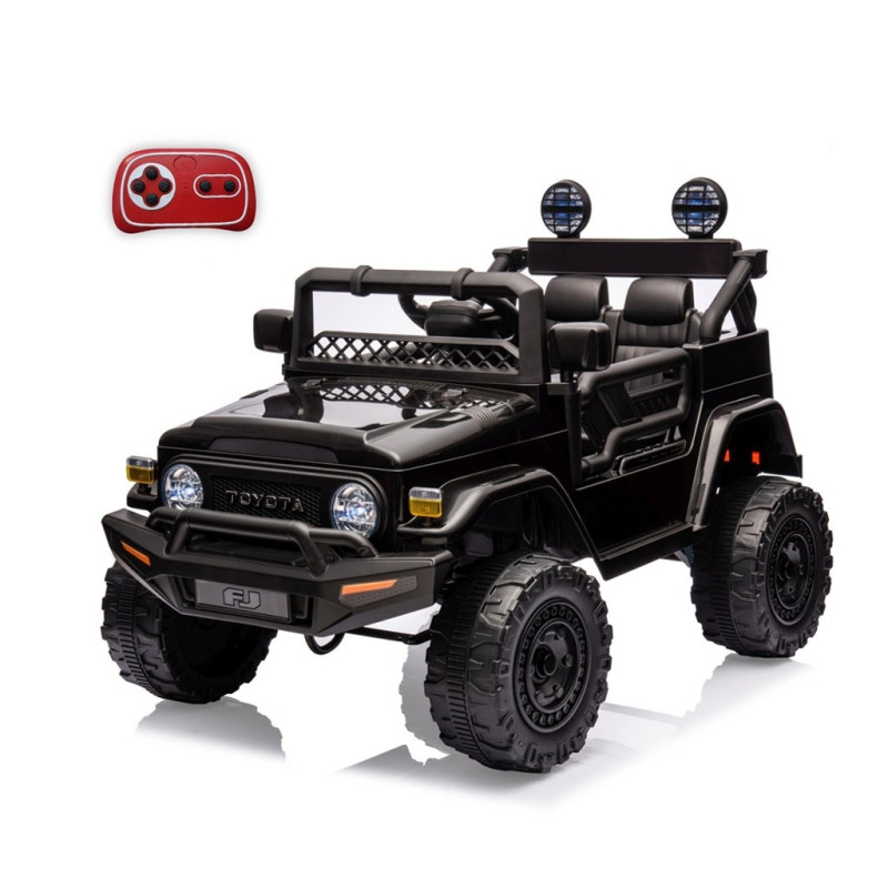 Elektrické autíčko Milly Mally Toyota FJ Cruiser Black 1