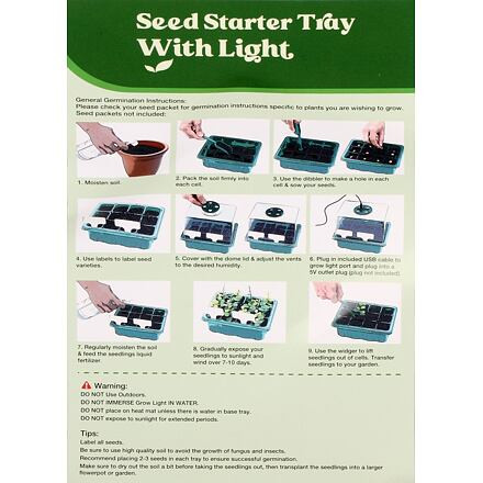 Merco Seedling Pot 12 Light miniparenisko sada 5 ks 4