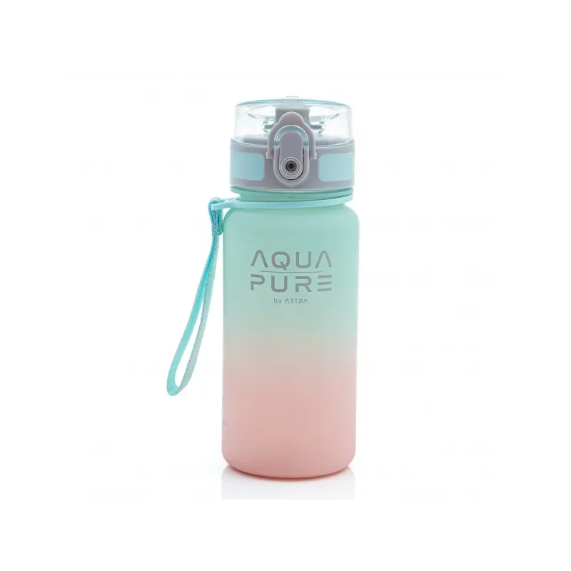 Zdravá fľaša AQUA PURE by ASTRA 400 ml - pink/mint, 511023002