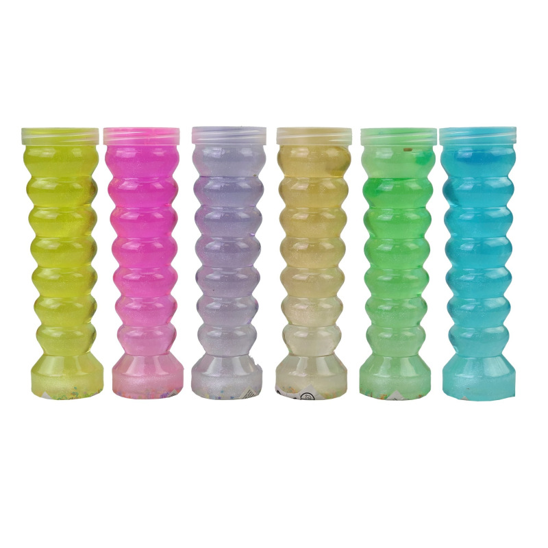 Slizová hmota v harmonikovej fľaši 1