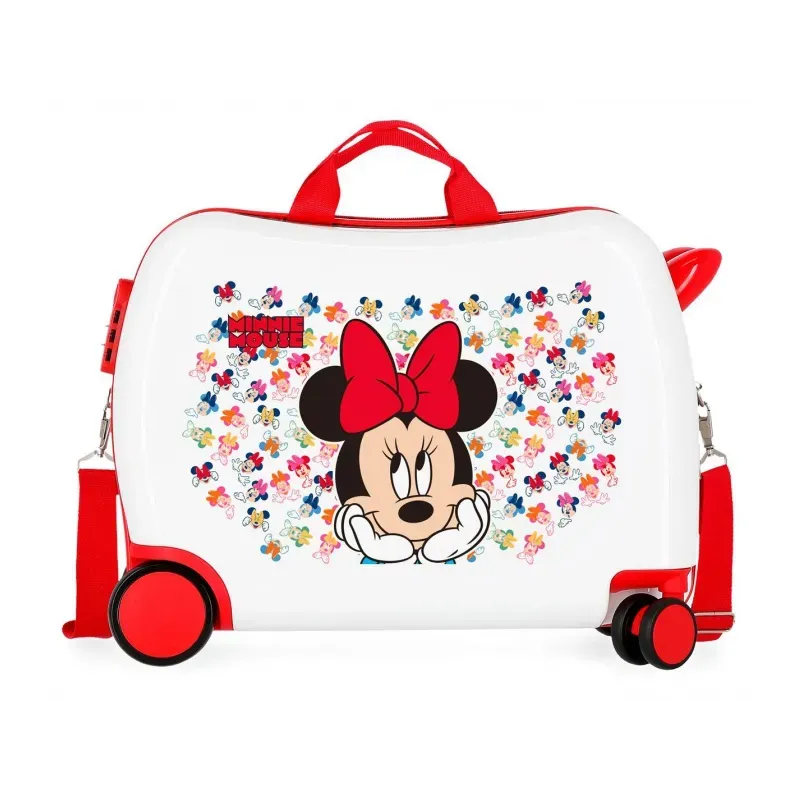 JOUMMA BAGS cestovný kufor na kolieskach / odrážadlo MINNIE MOUSE Diva, 34L, 2619821