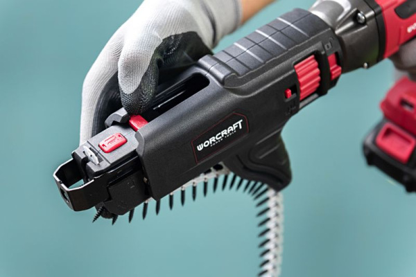 Skrutkovač Worcraft CDIS-S20LiBM ShareSYS, na sadrokartón, 20V, Li-ion, bezuhlíkový, SET v kufríku 5