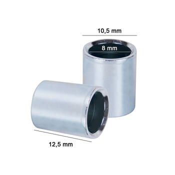 SPACER sada (2 ks), vnútorný priemer 8 mm 13mm