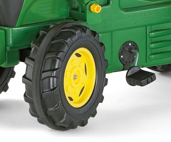 Šliapací traktor nakladač Rolly Toys John Deere Farmtrac zelený 5