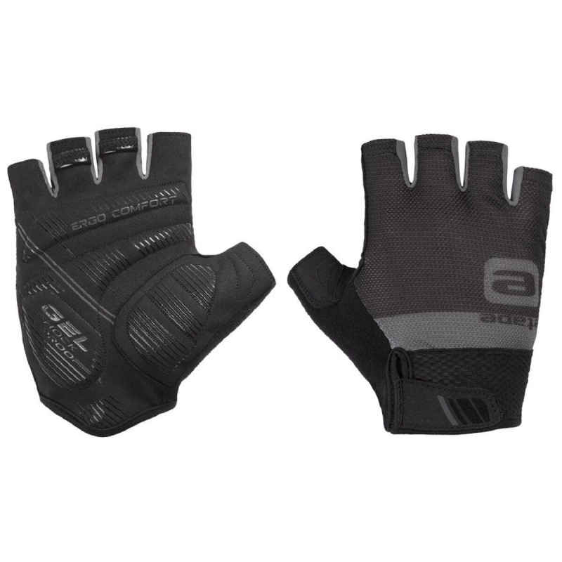 Air cyklistické rukavice čierna