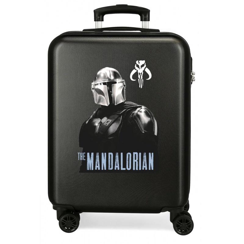 Luxusný detský ABS cestovný kufor STAR WARS The Mandalorian, 55x38x20cm, 34L, 4541721