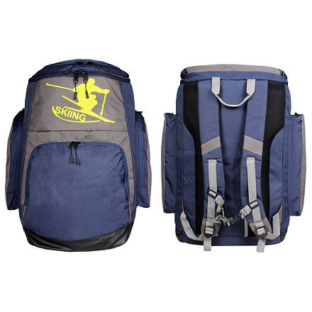 Skiboot Bag taška na helmu a lyžiarky navy-sivá 1