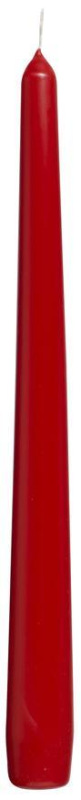 Sviečky bolsius Tapered 245/24 mm, klasické červené, bal. 12 ks 1