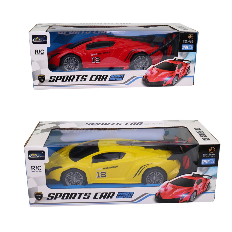 Auto RC s dymovým efektom a svetlom - 3 farby 2