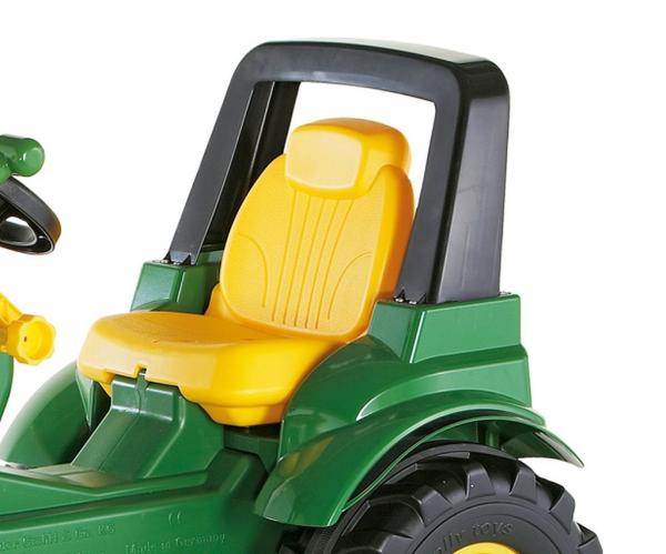 Šliapací traktor nakladač Rolly Toys John Deere Farmtrac zelený 3