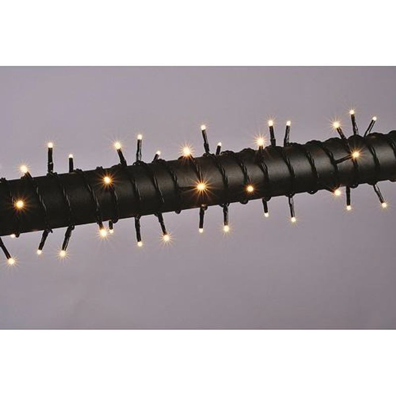 Reťaz MagicHome Vianoce, 230V, 14 m, 140 LED teplá biela, osvetlenie 1