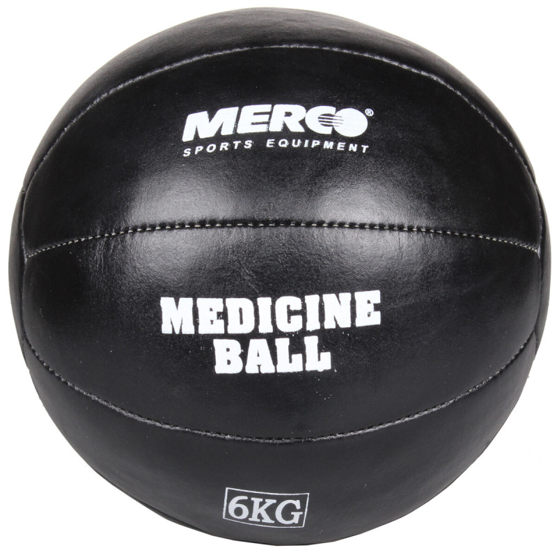 Black Leather kožená medicinbalová lopta 1