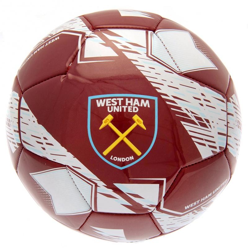 FOREVER COLLECTIBLES Futbalová lopta WEST HAM UNITED F.C. Football NB (veľkosť 5)