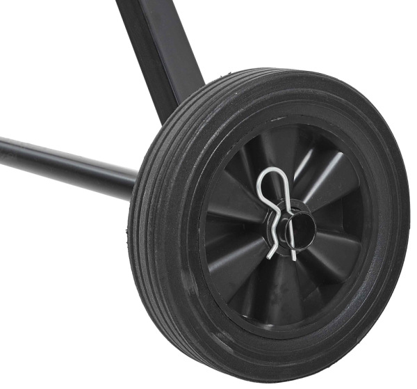 Miešačka elektrická 220 V, bubon 120 litrov, 550 W, priemer plniaceho otvoru 385 mm, GEKO 1