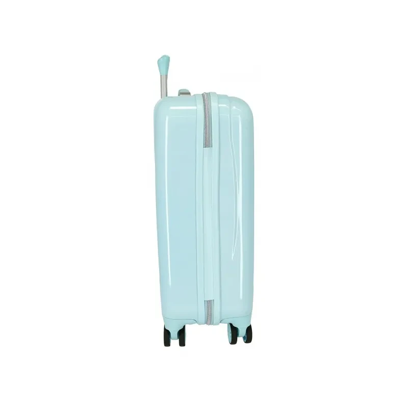 Luxusný detský ABS cestovný kufor DISNEY FROZEN Frosted Light, 55x38x20cm, 34L, 2431721 3